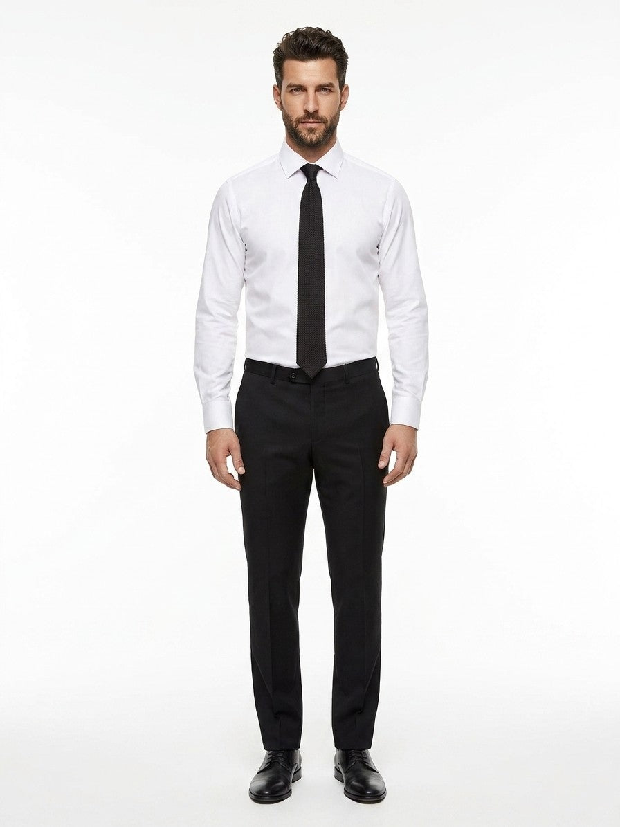Givenchy Black Silk Tie