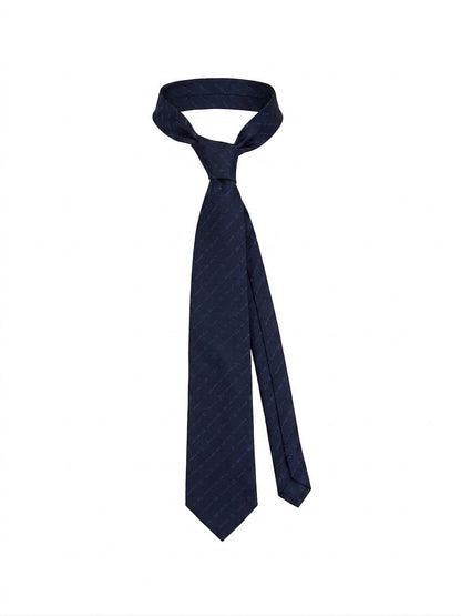 Necktie by Givenchy for men in silk blue features an effortlessly chic silhouette, showcasing a sophisticated effortlessly chic finish from the signature Silk Necktie collection.