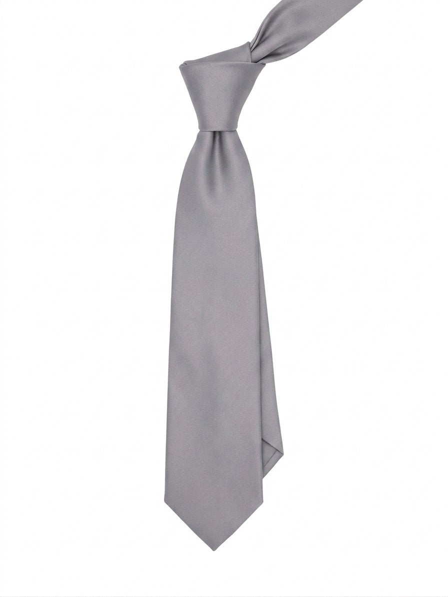 Necktie by Givenchy for men in silk gray features an effortlessly chic silhouette, showcasing a sophisticated effortlessly chic finish from the signature Silk Necktie collection.