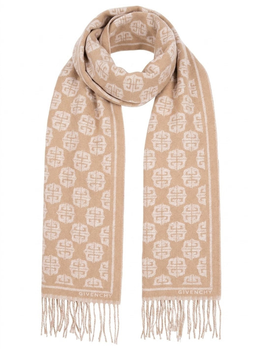 Givenchy Bicolor Wool Scarf