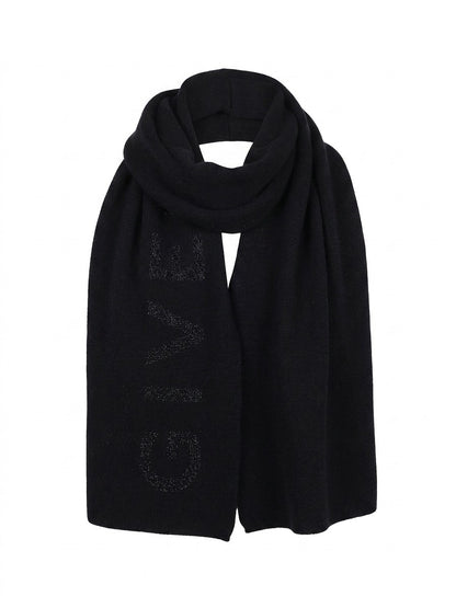 Givenchy Black Wool Scarf