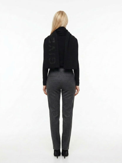 Givenchy Black Wool Scarf