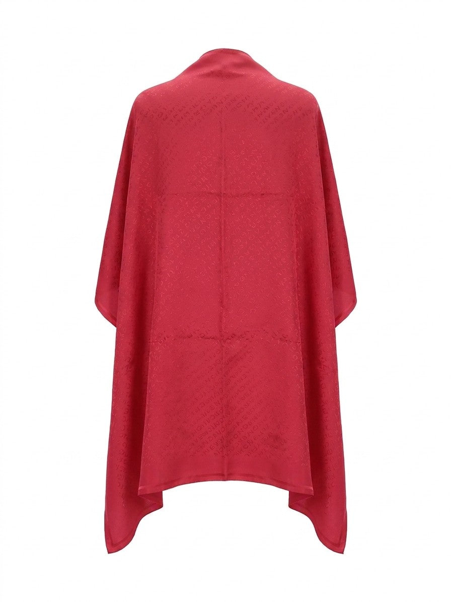 Scarf by Givenchy for women in silk red showcases a on trend silhouette, artfully capturing the on trend essence of the Silk Foulard Scarf design with a sophisticated finish.