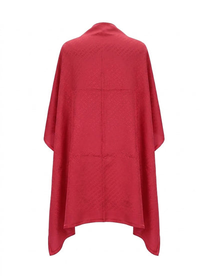 Scarf by Givenchy for women in silk red showcases a on trend silhouette, artfully capturing the on trend essence of the Silk Foulard Scarf design with a sophisticated finish.