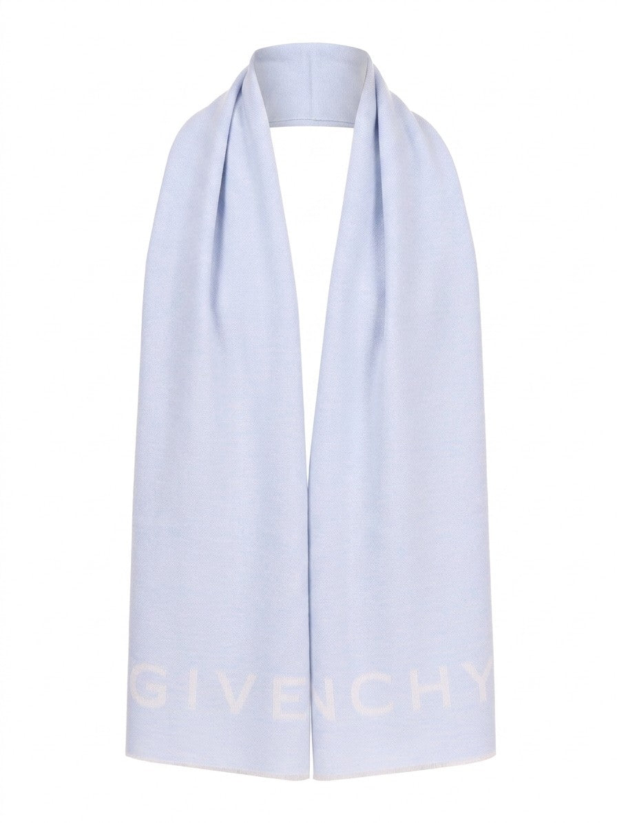 Givenchy Bicolor Wool Scarf