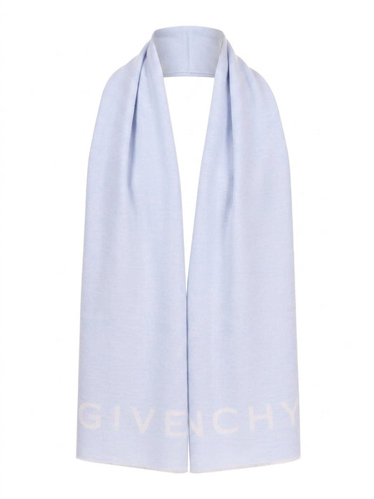 Givenchy Bicolor Wool Scarf