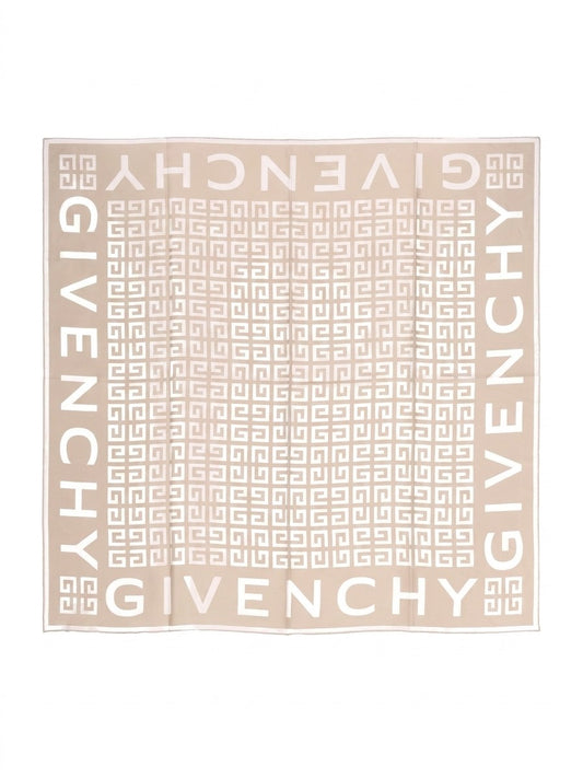Givenchy Bicolor Silk Scarf