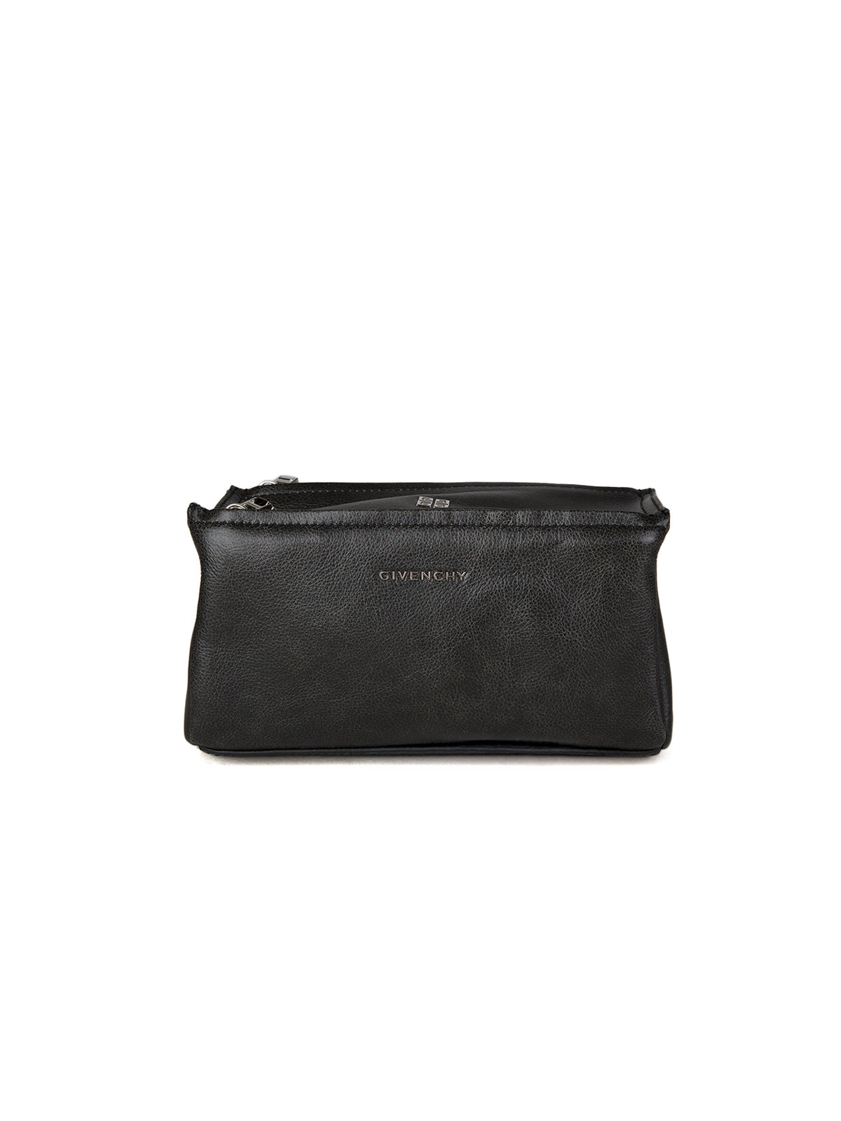 Handbag by Givenchy for women in calfskin leather gray features a refined silhouette, showcasing a secure , organized , and versatile for a refined finish.