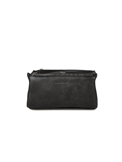 Handbag by Givenchy for women in calfskin leather gray features a refined silhouette, showcasing a secure , organized , and versatile for a refined finish.