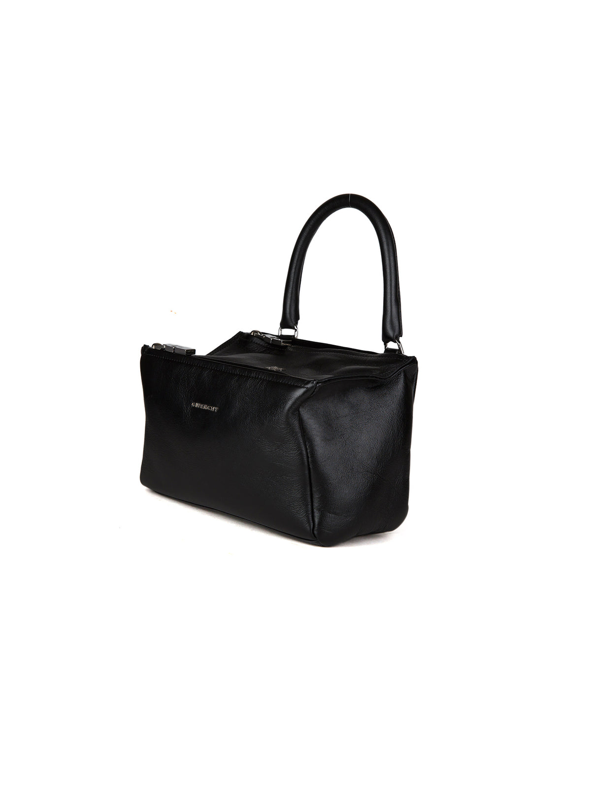 This Handbag by Givenchy for women in calfskin leather and black presents a sculptural silhouette featuring a secure , ample , and versatile for a sculptural finish.