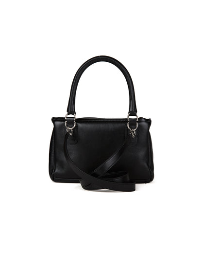 Handbag by Givenchy for women in calfskin leather black presents a ornamental silhouette, showcasing a secure , ample , and versatile for a ornamental finish.