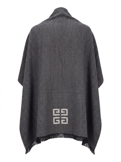 Givenchy Bicolor Wool Scarf