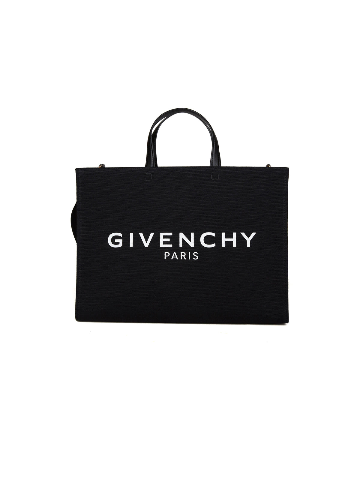 Medium Tote Bag by Givenchy for women in polyurethane cotton canvas & linen black features an metropolitan chic Polyurethane Cotton Canvas & Linen Medium Tote Bag design with a secure , metropolitan chic , and versatile for a metropolitan chic look.