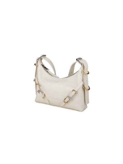 Handbag by Givenchy for women in calfskin leather beige presents a ornamental silhouette, showcasing a secure , ample , and versatile for a ornamental finish.
