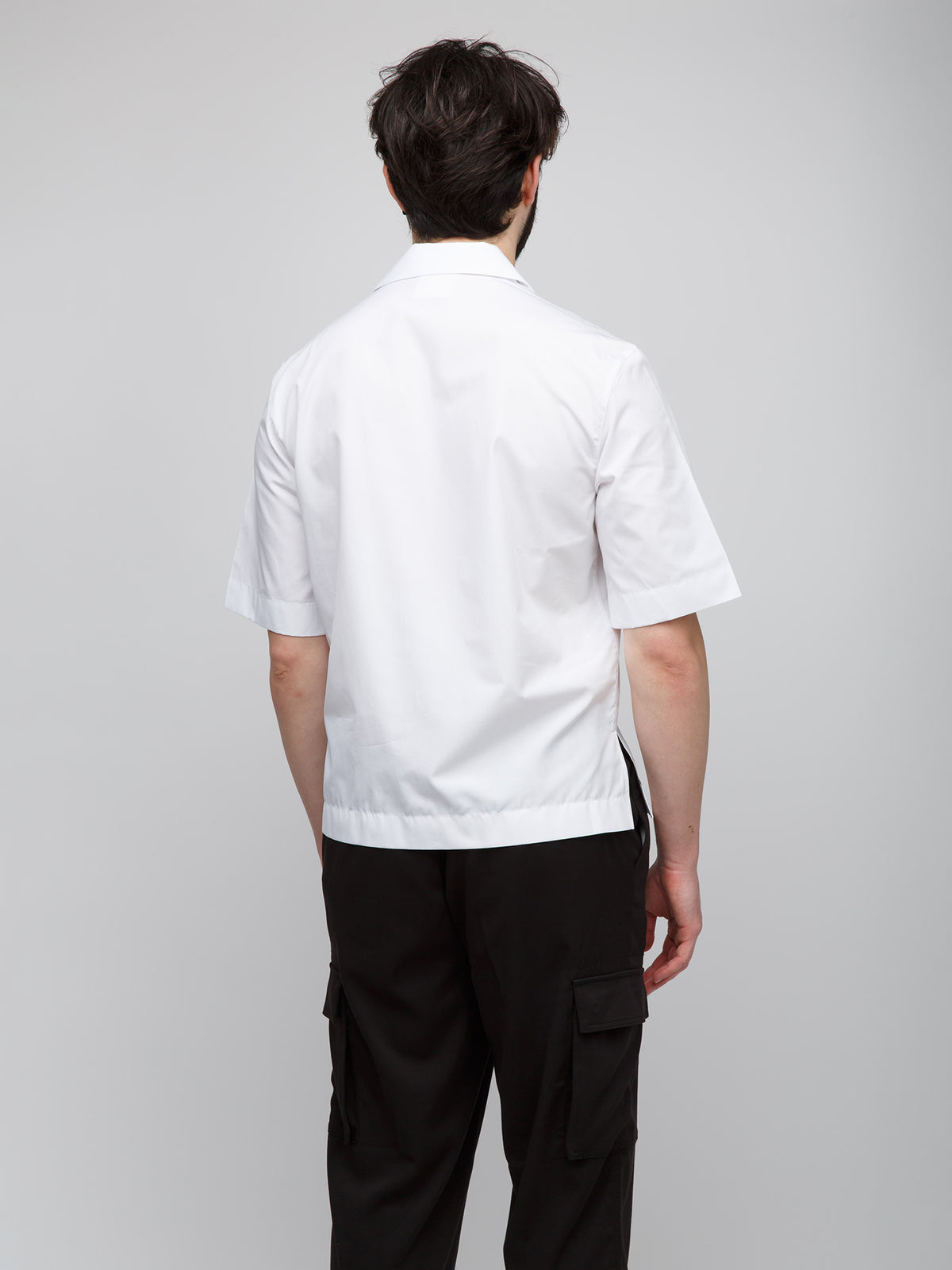Shirt by Givenchy for men in cotton bicolour, featuring a nuanced and nuanced for a sophisticated finish.