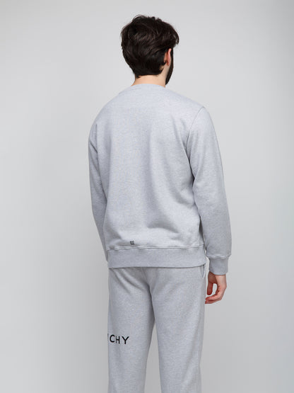Givenchy Gray Cotton Sweatshirt