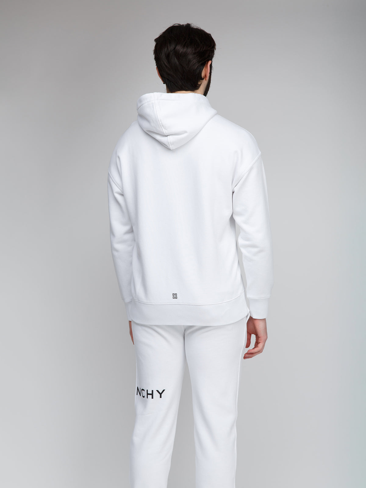 Givenchy Men's Slim Cotton Sweatshirt - White