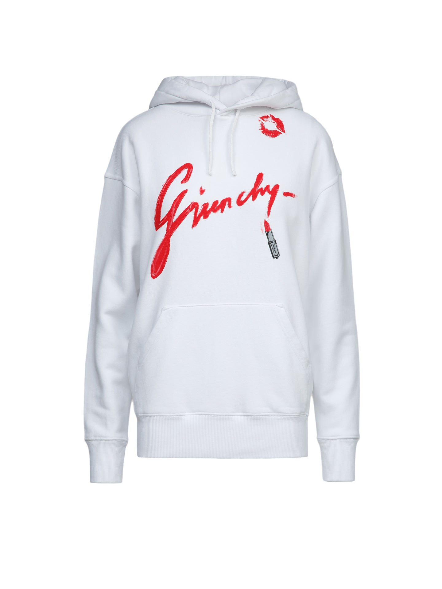 Givenchy White Cotton Hoodie