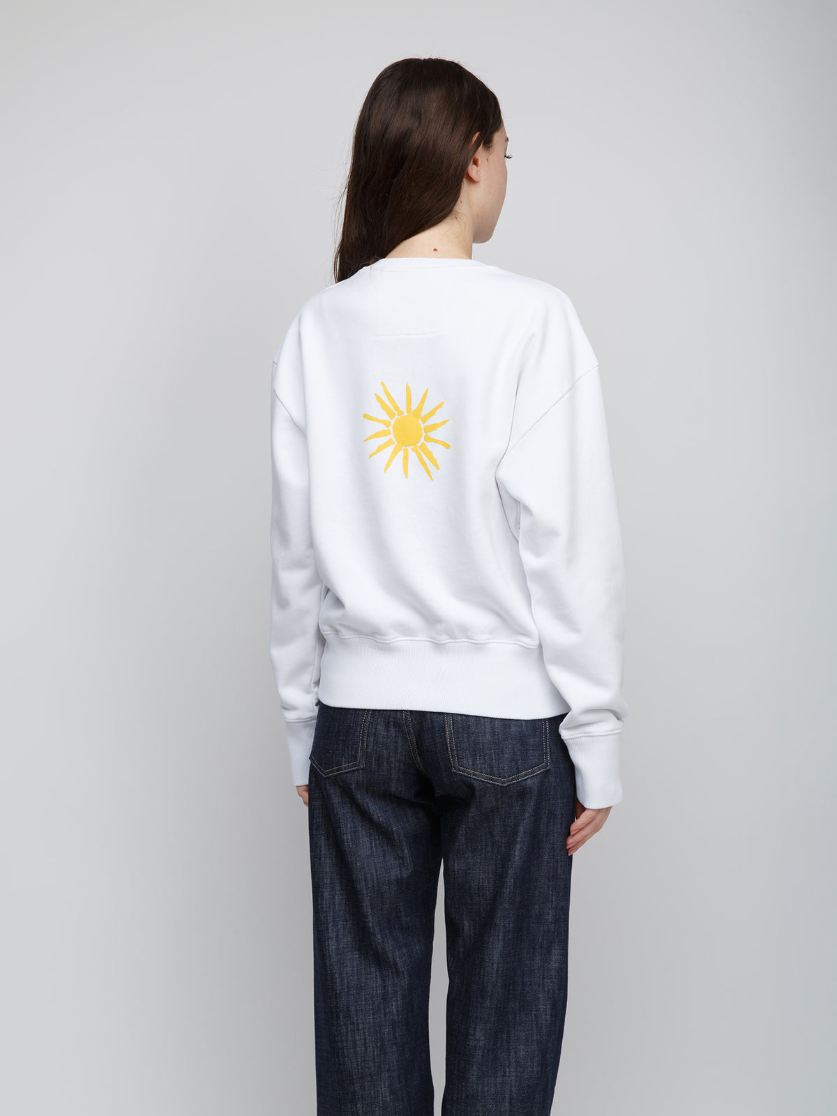 Sweatshirt by Givenchy for women in cotton white features an exquisite silhouette, showcasing and details for a exquisite look.