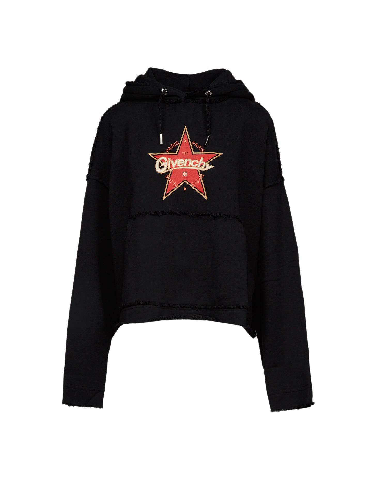 Givenchy Black Cotton Hoodie