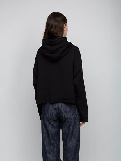 Givenchy Black Cotton Hoodie