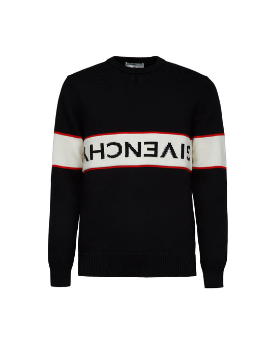Givenchy Black Cotton Sweatshirt