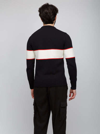 Sweatshirt by Givenchy for men in cotton black presents a smart casual silhouette, featuring a smart casual and for a sophisticated look.