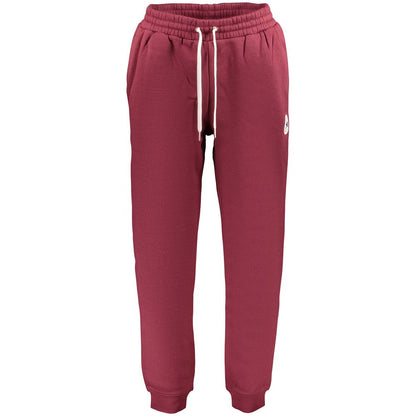 Joggers by Converse for men in cotton polyester red features an sartorial regular-fit and long with a cut for a sartorial finish.