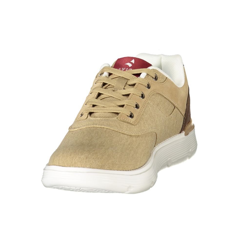 Navigare Brown Polyester Men's Sneaker