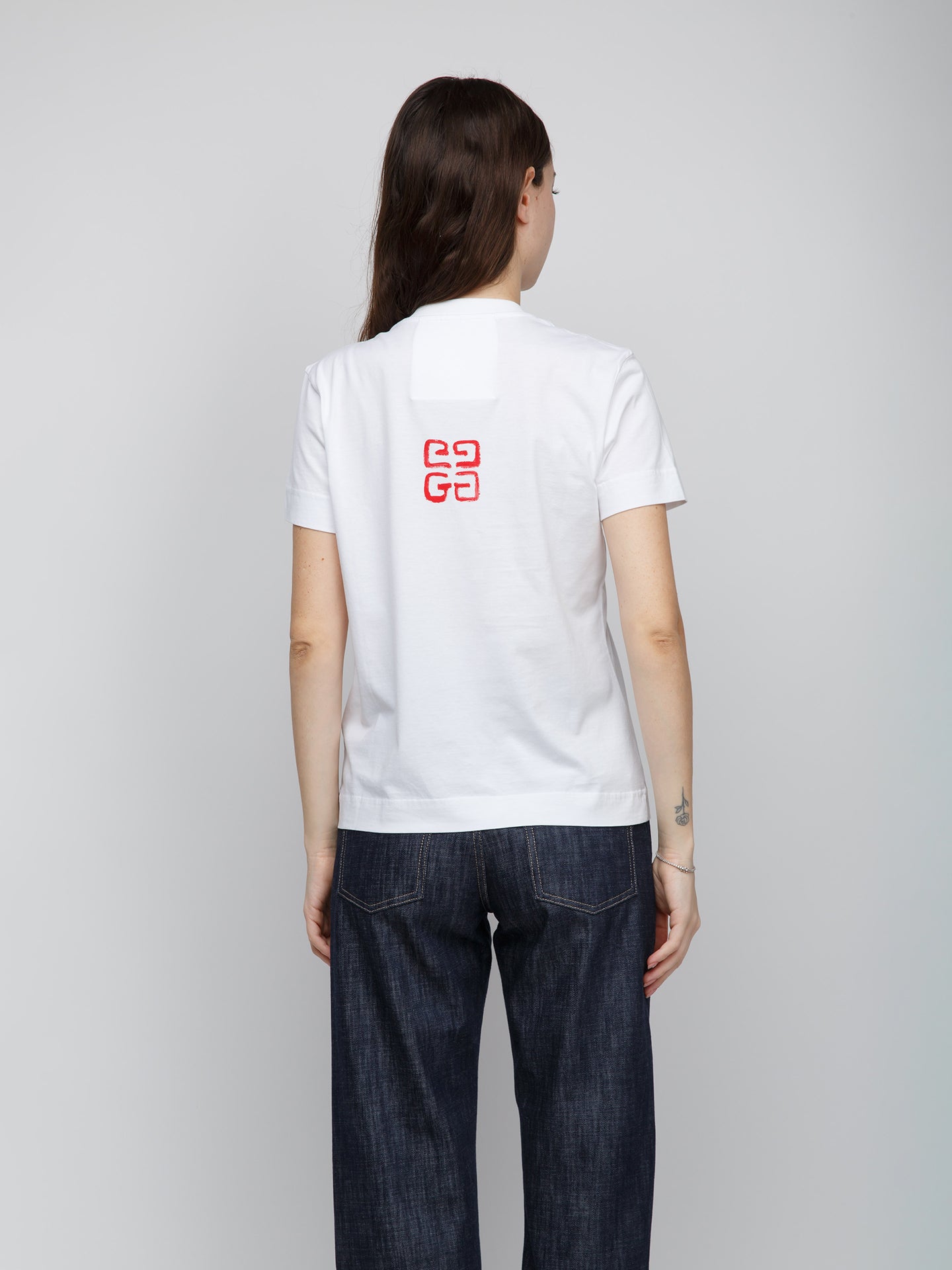 Givenchy White Cotton T-Shirt