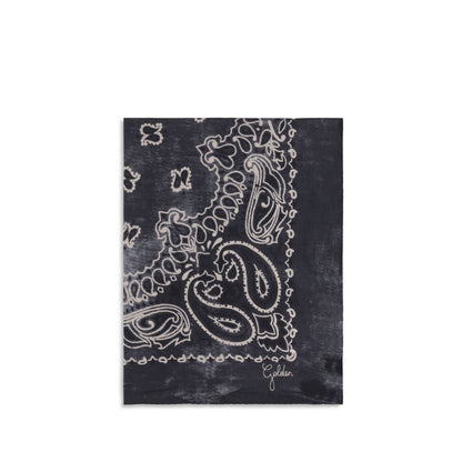 Golden Goose Gray Silk Scarf