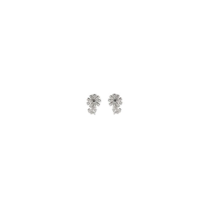 Self-Portrait Silver Brass Earrings