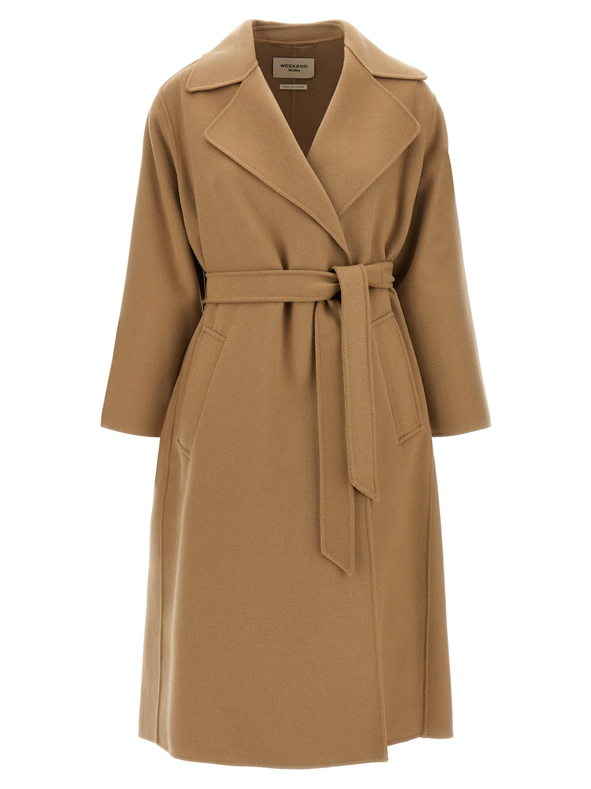 Max Mara Women's Polyamide & Virgin Wool Overcoat - Beige