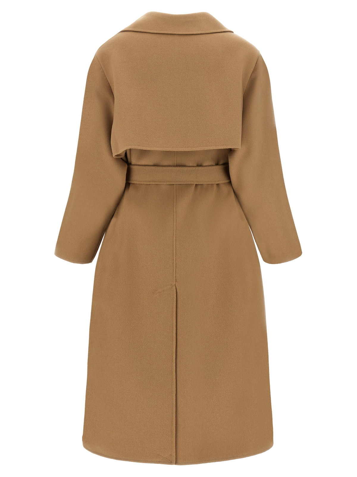 Max Mara Women's Polyamide & Virgin Wool Overcoat - Beige