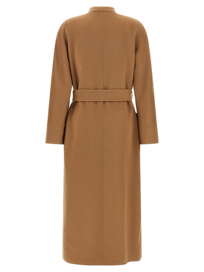 Max Mara Beige Wool Coat