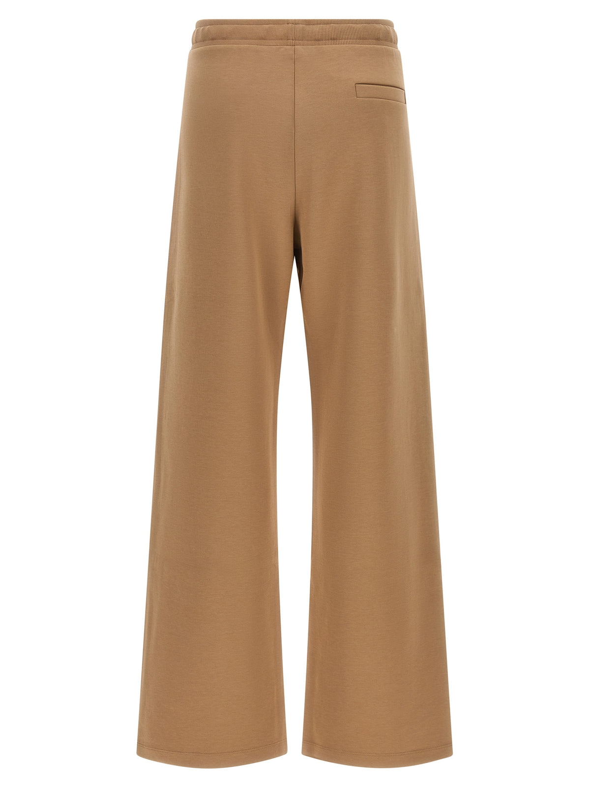S Max Mara Beige Cotton Casual Pants