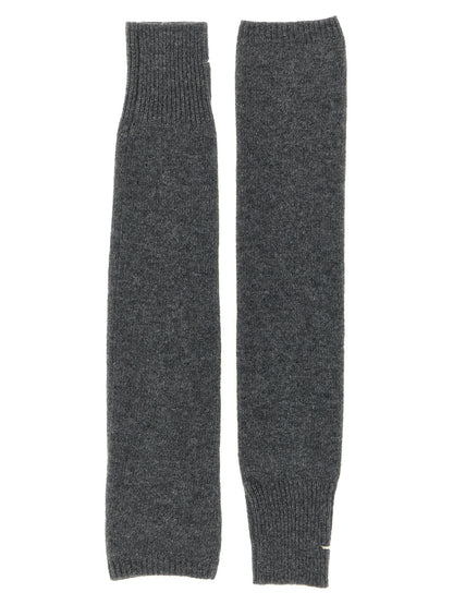 Gloves by NUDE for women in polyamide wool gray & nude showcases an distinguished silhouette, defined by its sophisticated gloves construction and elegant for a truly distinguished finish.