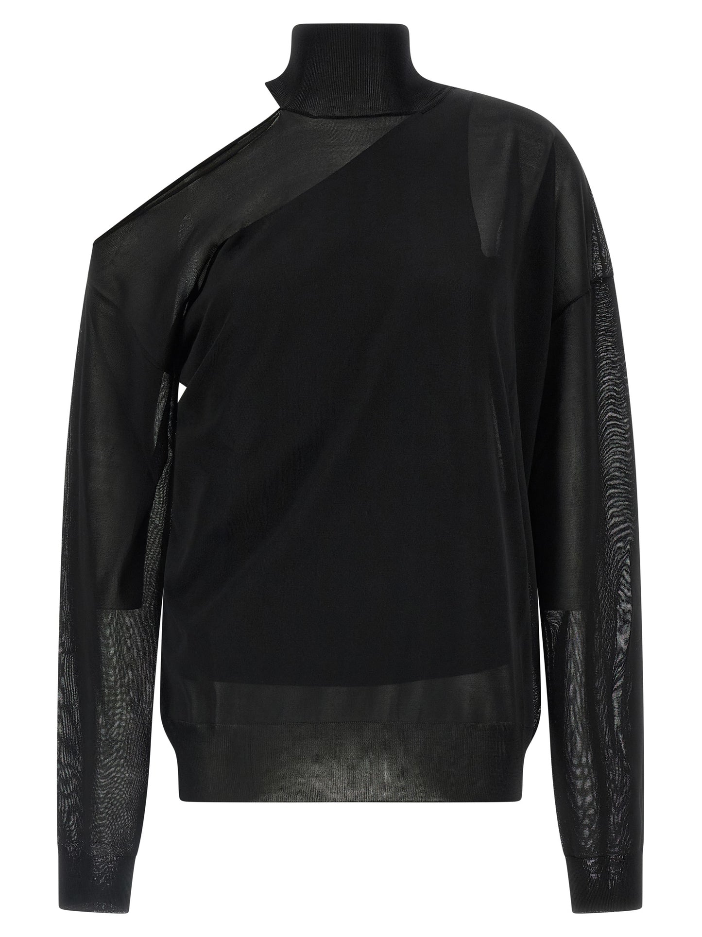 Fendi Black Viscose Cardigan