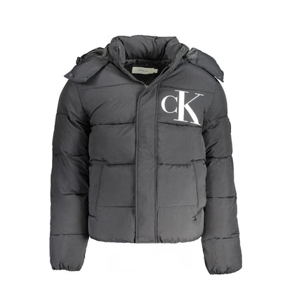 Calvin Klein Black Nylon Men's Jacket