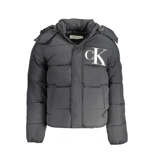 Calvin Klein Black Nylon Men's Jacket