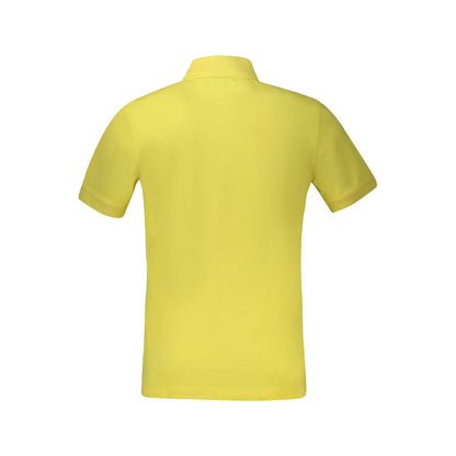 Hugo Boss Yellow Cotton Men's Polo Shirt