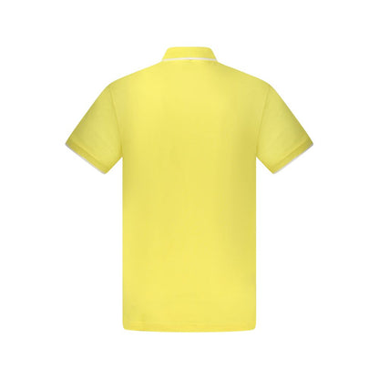 Hugo Boss Yellow Cotton Men's Polo