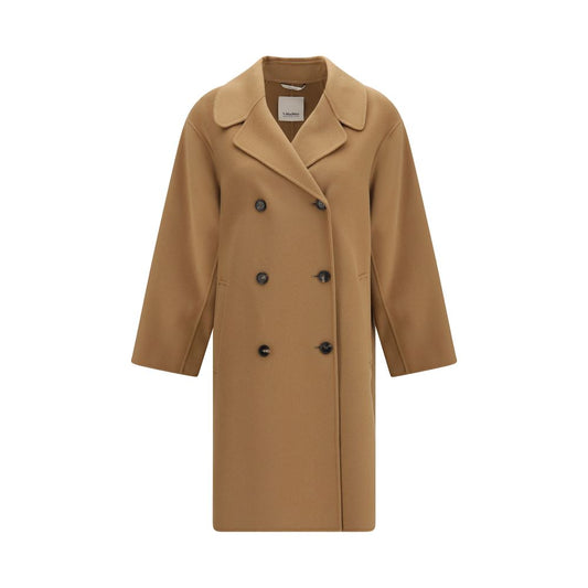 S Max Mara Beige Wool Oves Aries Coat