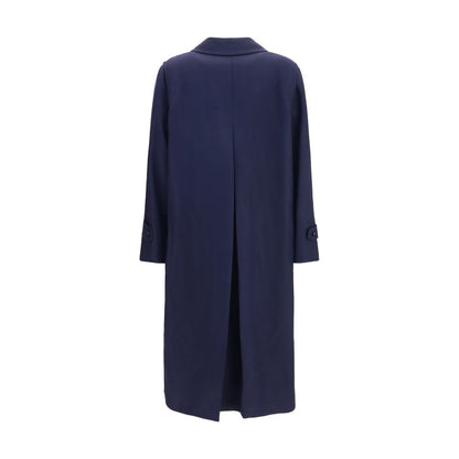 Blazé Milano Blue Wool Oves Aries Coat