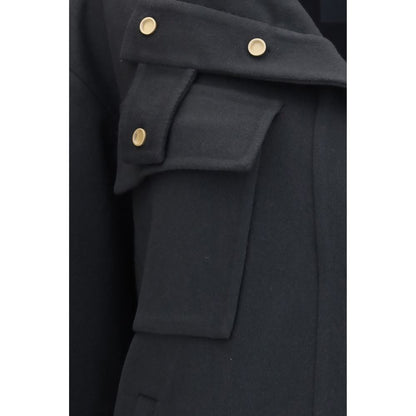 Giorgio Armani Gray Cashmere Coat