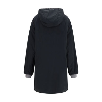 Miu Miu Black Cotton Coat