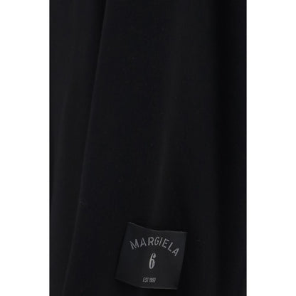 MM6 Black Wool Oves Aries Coat