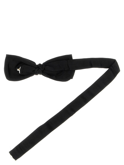 Pal Zileri Black Silk Bowtie