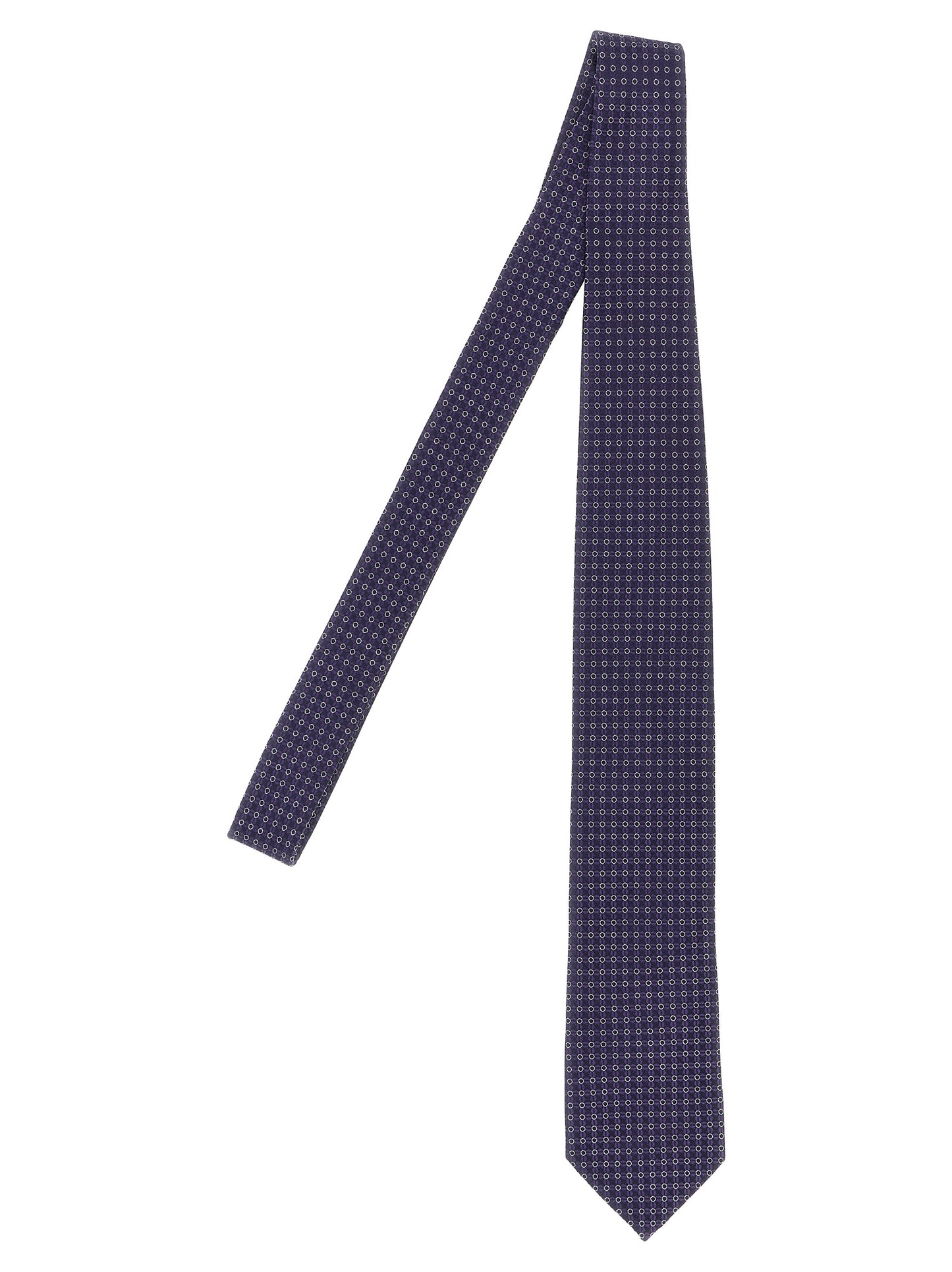 Pal Zileri Purple Silk Tie