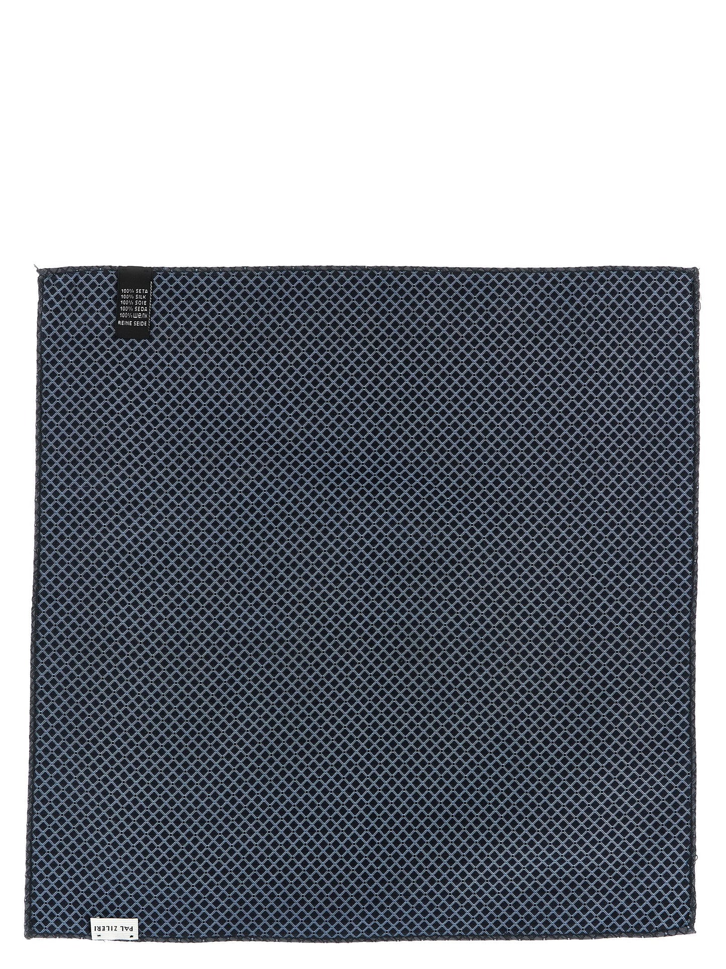 Pal Zileri Blue Silk Foulard